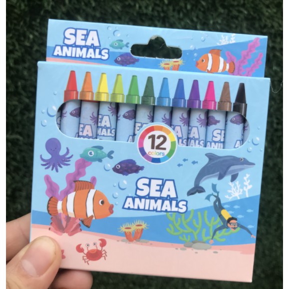 A03⭐School Kids Goodie Bag * Birthday gift* 12 Colors Children's Crayon Safe Nontoxic Graffiti Crayon