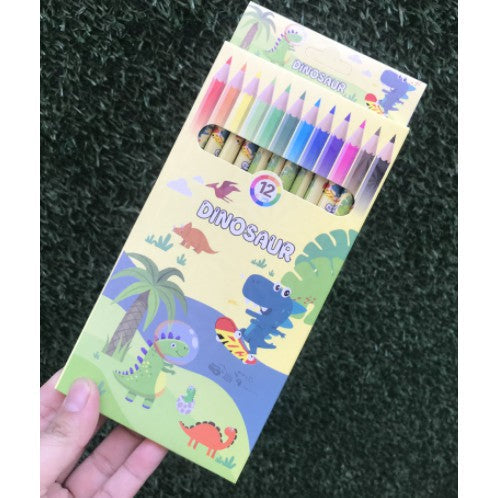 A13 Goodie Bag  Cute cartoon 12 color small pencil drawing coloring pencil