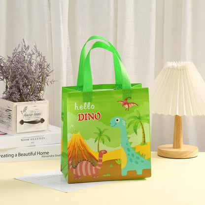 A67⭐Non Woven Reusable Goodie Bags with Handles Gift Bag Christmas Day Gifts