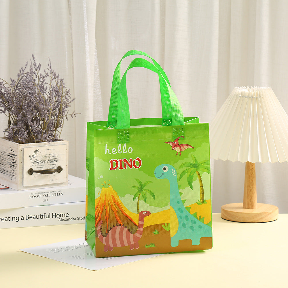 A67⭐Non Woven Reusable Goodie Bags with Handles Gift Bag Christmas Day Gifts