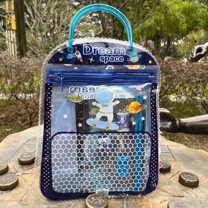 A02⭐Lar gift bag 7 in 1 Kids Birthday/Goodie Bag/Stationery Set/Seven-piece set