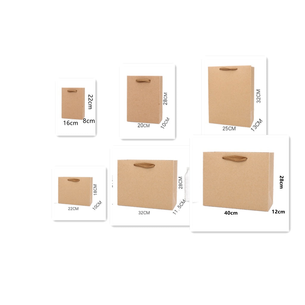 A8 Kraft Paper Bag Shopping Bag Retails Bag Gift Bag