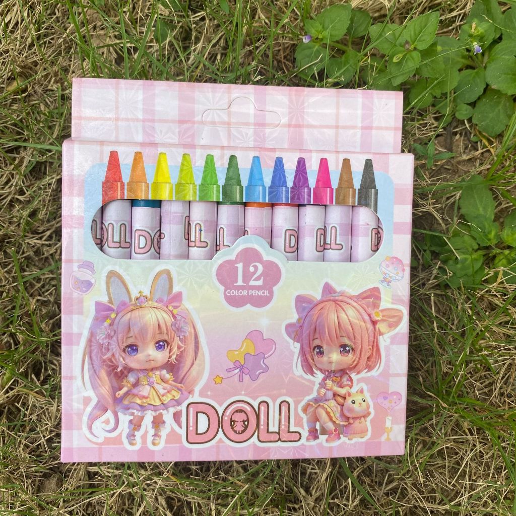 A03⭐School Kids Goodie Bag * Birthday gift* 12 Colors Children's Crayon Safe Nontoxic Graffiti Crayon