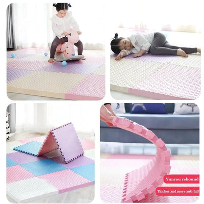 A17⭐2.5CM safety thickness thickened 60cm*60cm baby crawling stitching mat Puzzle Mat Playmat  thickened