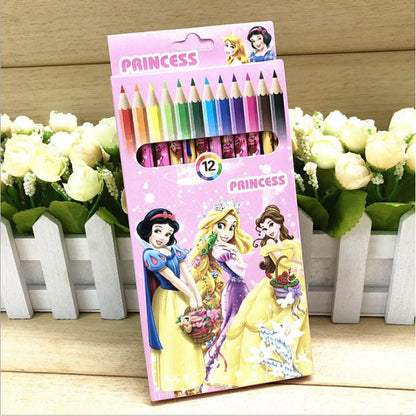 A13 Goodie Bag  Cute cartoon 12 color small pencil drawing coloring pencil