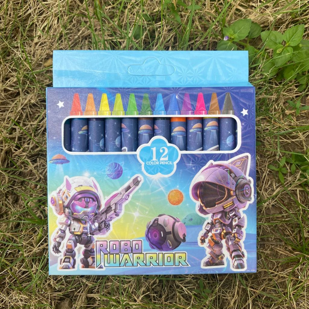 A03⭐School Kids Goodie Bag * Birthday gift* 12 Colors Children's Crayon Safe Nontoxic Graffiti Crayon